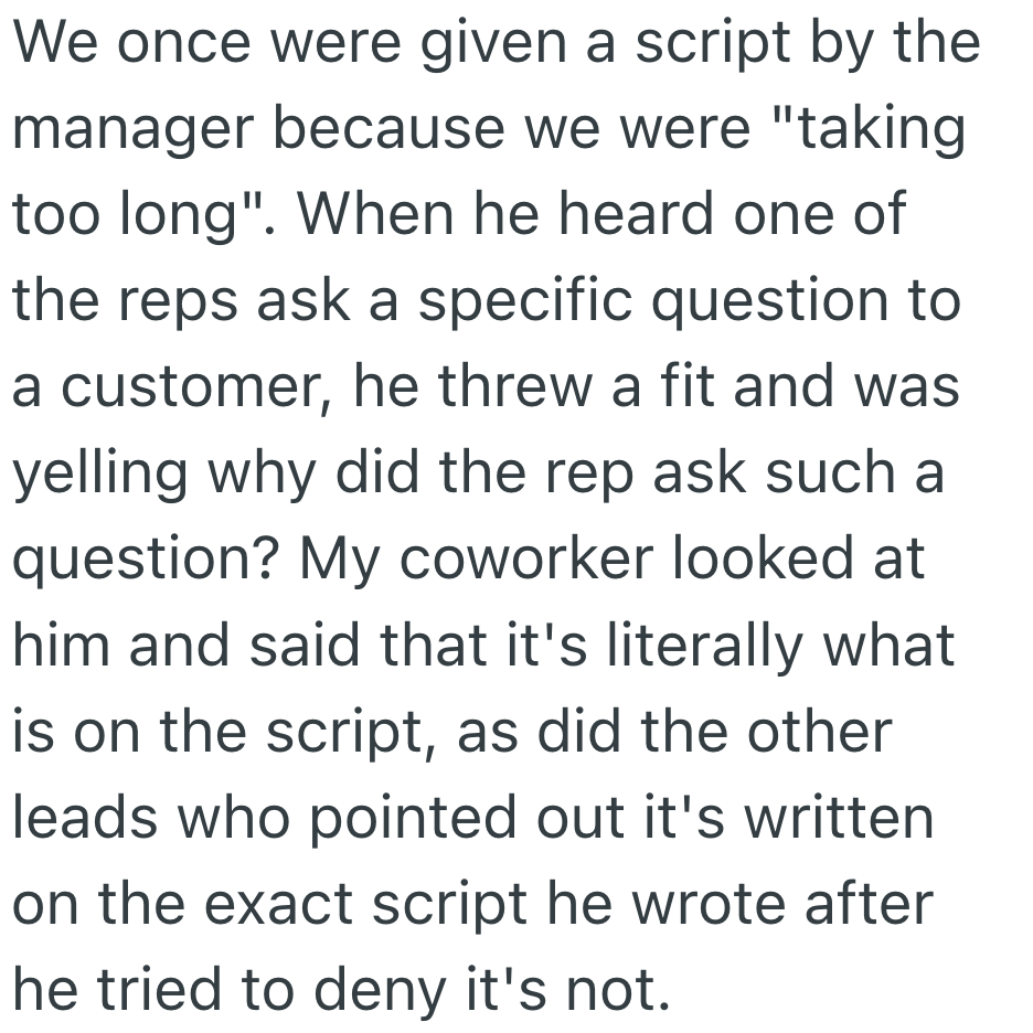 Screenshot 2025 06 04 at 12.35.20 PM Call Center Demanded Employees Stick To The Script No Matter What The Customer Says, But It Created Some Really Awkward Scenes
